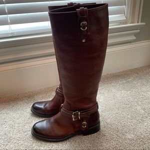 Vince Camuto Kabo leather riding boots